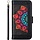 Samsung Galaxy S21 Plus hoesje - Bookcase - Koord - Pasjeshouder - Portemonnee - Mandalapatroon - Kunstleer - Zwart