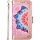 iPhone XS Max hoesje - Bookcase - Koord - Pasjeshouder - Portemonnee - Mandalapatroon - Kunstleer - Roze