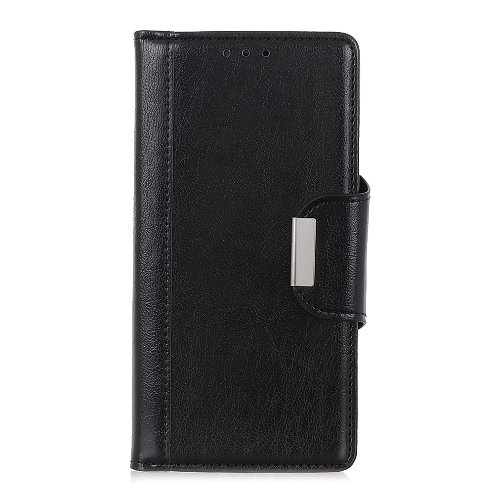 Samsung Galaxy A72 hoesje - Bookcase - Pasjeshouder - Portemonnee - Kunstleer - Zwart afbeelding