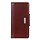 Samsung Galaxy A72 hoesje - Bookcase - Pasjeshouder - Portemonnee - Kunstleer - Bordeaux Rood