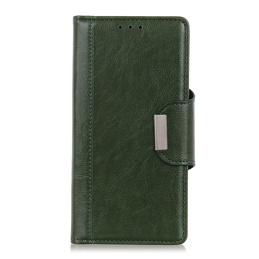 Samsung Galaxy Note 20 hoesje - Bookcase - Pasjeshouder - Portemonnee - Kunstleer - Donkergroen afbeelding