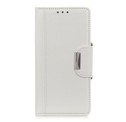 JVS Products Samsung Galaxy Note 20 Book Case Hoesje met Magnetische Sluiting - Pasjeshouder - Portemonnee - Kunstleer - Samsung Galaxy Note 20 - Wit