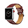Bandje geschikt voor Apple Watch 42/44MM - Maat L - Horlogebandje - Polsband - Kunstleer - Rood