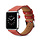 Bandje geschikt voor Apple Watch 42/44MM - Maat L - Horlogebandje - Polsband - Kunstleer - Rood