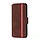 iPhone 12 Pro hoesje - Bookcase - Pasjeshouder - Portemonnee - Kunstleer - Donkerbruin