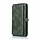 iPhone 12 hoesje - Bookcase - Afneembaar 2 in 1 - Backcover - Pasjeshouder - Portemonnee - Kunstleer - Groen