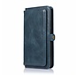 iPhone X hoesje - Bookcase - Afneembaar 2 in 1 - Backcover - Pasjeshouder - Portemonnee - Kunstleer - Blauw kopen
