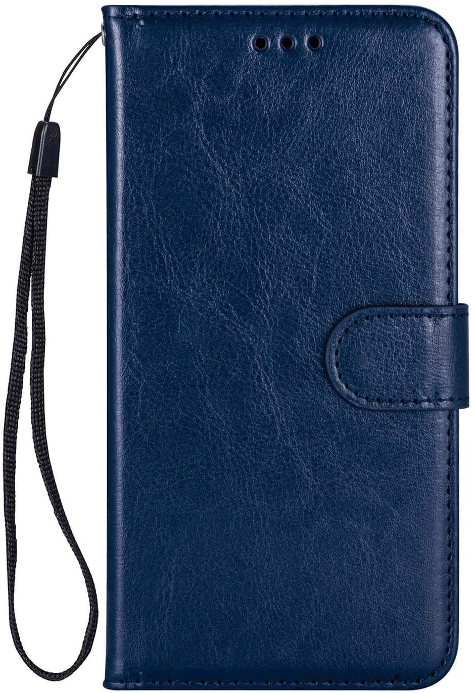 iPhone 11 Pro hoesje - Bookcase - Pasjeshouder - Portemonnee - Koord - Kunstleer - Blauw afbeelding