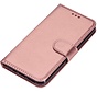 iPhone 12 Pro hoesje - Bookcase - Pasjeshouder - Portemonnee - Koord - Kunstleer - Roze kopen