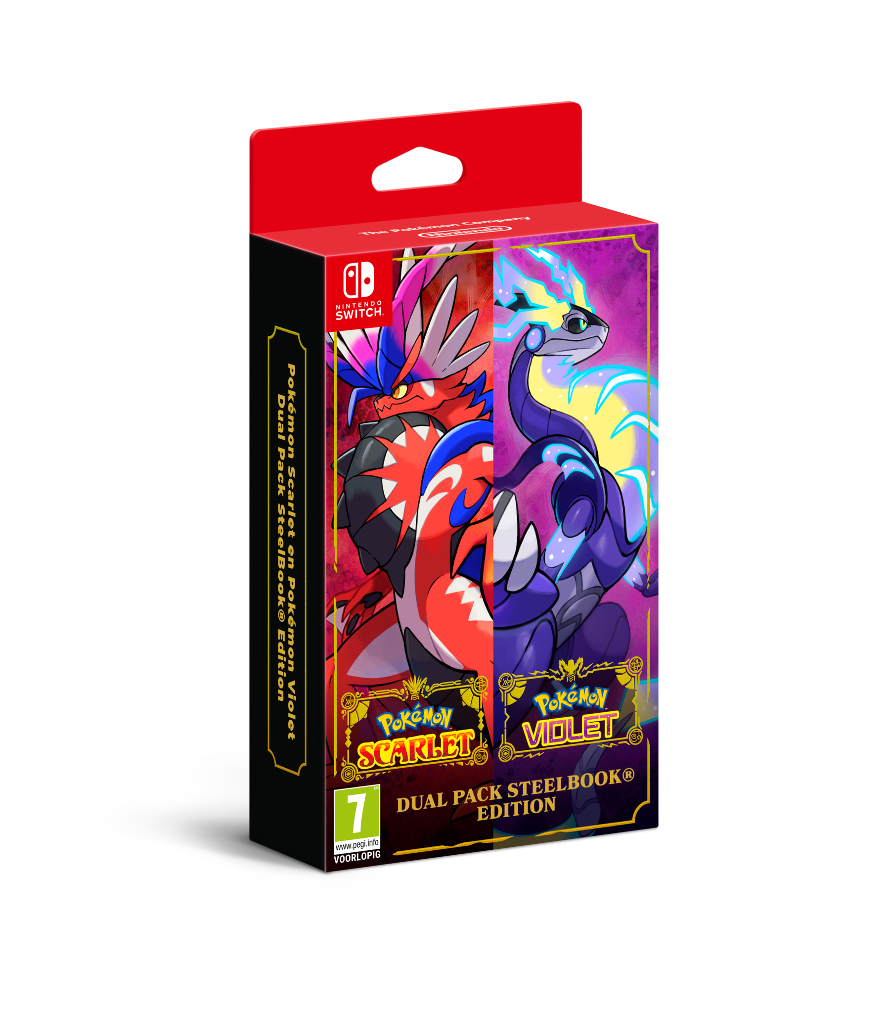 Nintendo Switch Pokemon Scarlet + Violet - Dual Pack afbeelding
