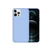 JVS Products iPhone 8 Case Hoesje Siliconen Back Cover - Apple iPhone 8 - Paars/Blauw