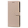iPhone 13 hoesje - Bookcase - Koord - Pasjeshouder - Portemonnee - Camerabescherming - Kunstleer - Beige