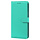 iPhone 13 Pro hoesje - Bookcase - Koord - Pasjeshouder - Portemonnee - Camerabescherming - Kunstleer - Turquoise