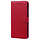 iPhone 13 Pro Max hoesje - Bookcase - Koord - Pasjeshouder - Portemonnee - Camerabescherming - Kunstleer - Rood