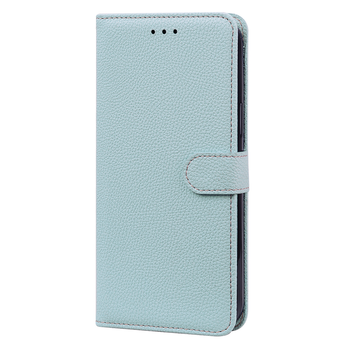 Samsung Galaxy S20 Plus Book case Hoesje met Camera Bescherming - Kunstleer - Pasjeshouder - Koord -  Samsung Galaxy S20 Plus – Licht Grijs