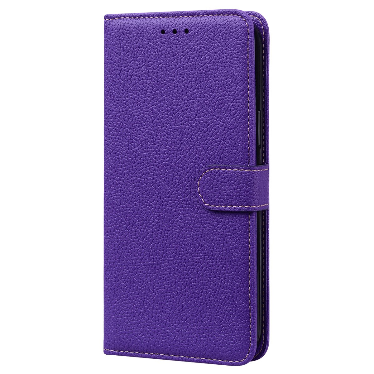Samsung Galaxy S20 Plus Book case Hoesje met Camera Bescherming - Kunstleer - Pasjeshouder - Koord -  Samsung Galaxy S20 Plus – Paars