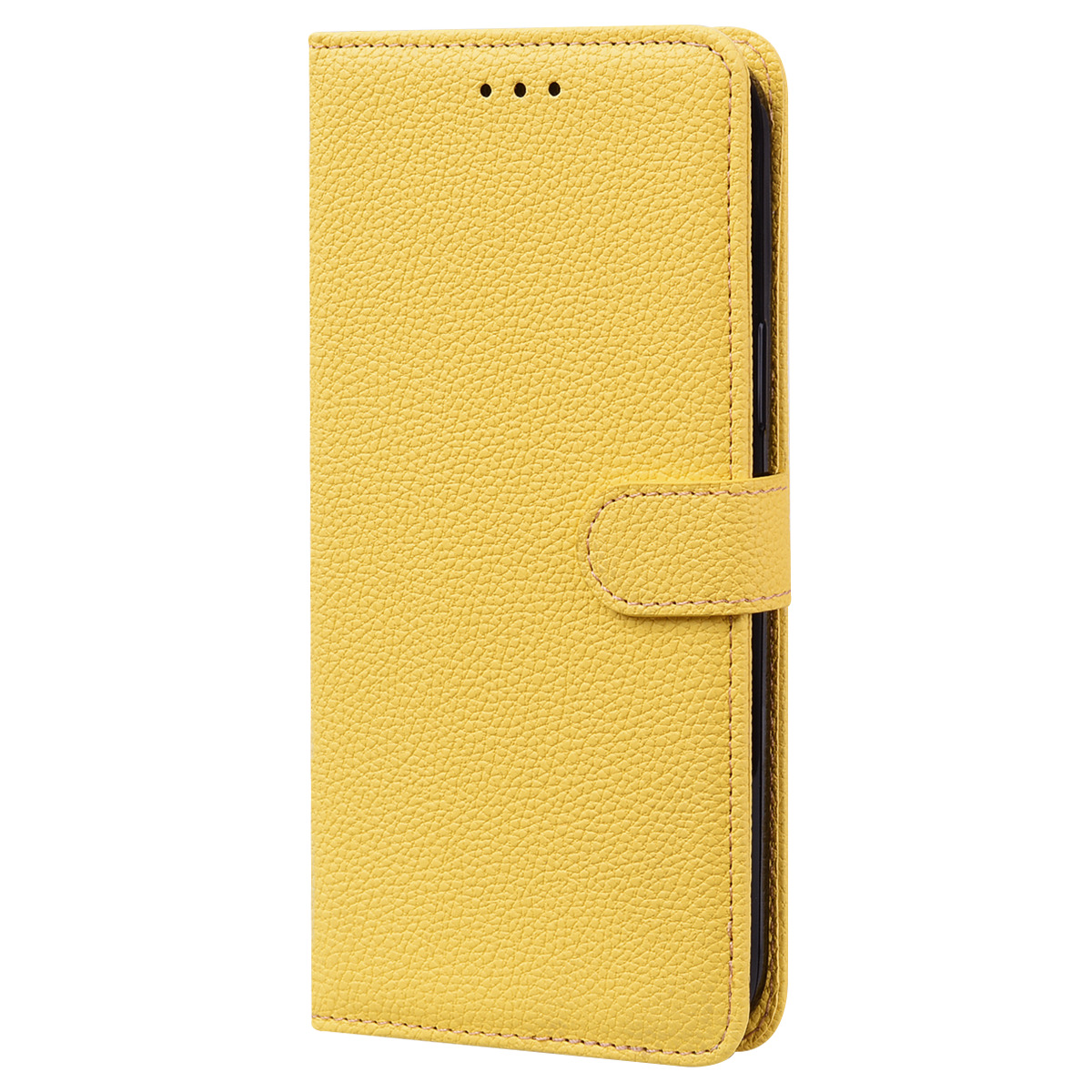 Samsung Galaxy Note 20 Book case Hoesje met Camera Bescherming - Kunstleer - Pasjeshouder - Koord - Samsung Galaxy Note 20 - Geel