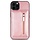 iPhone 7 hoesje - Backcover - Pasjeshouder - Portemonnee - Rits - Kunstleer - Roze