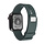 Bandje geschikt voor Apple Watch 38/40MM - Maat L - Sportband - Polsband -  Dun - Horlogebandje - Siliconen - Solide kleur - Groen