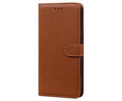 JVS Products Samsung Galaxy S10 hoesje - Bookcase - Koord - Pasjeshouder - Portemonnee - Camerabescherming - Kunstleer - Bruin