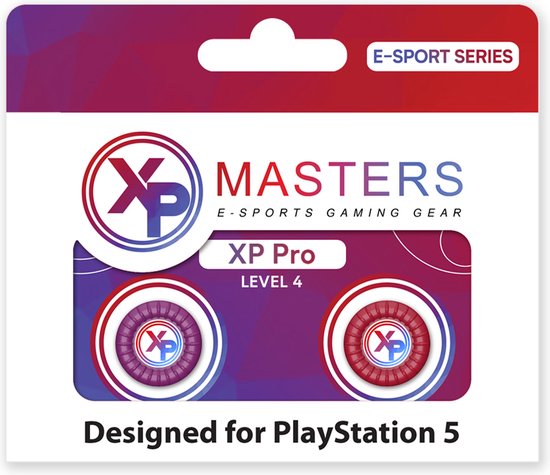 XP Masters - XP Pro - Level 4 Performance Thumbsticks - Geschikt voor Playstation 4 (PS4) en Playstation 5 (PS5) afbeelding