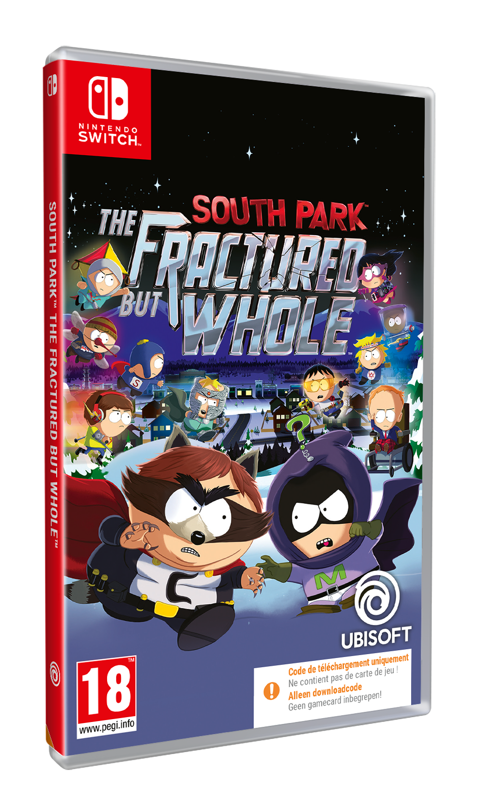 Nintendo Switch South Park The Fractured But Whole (Code in Box) afbeelding