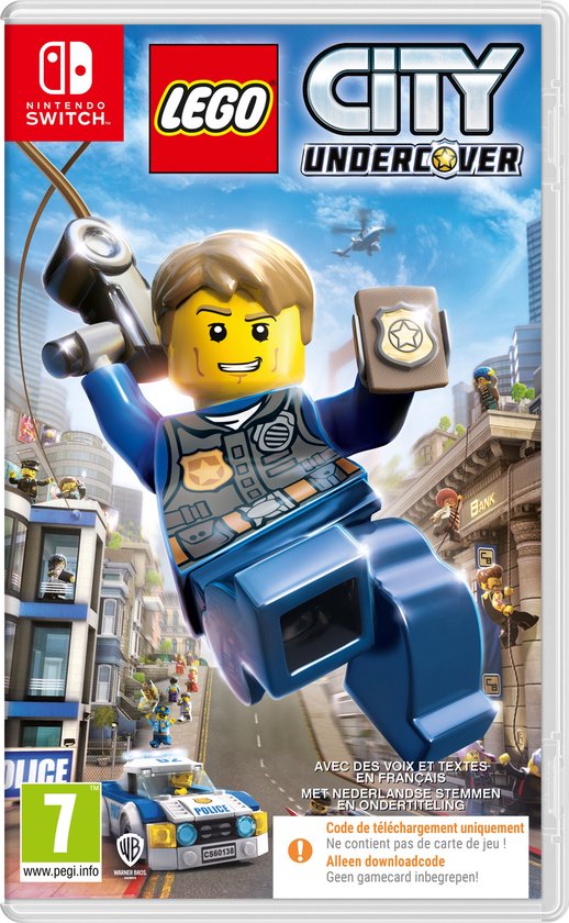 Nintendo Switch LEGO City Undercover (Code in Box) afbeelding
