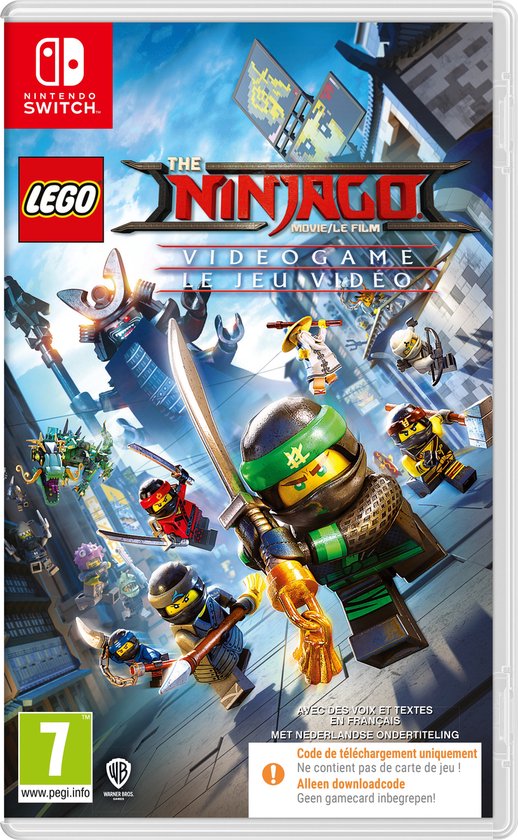 Nintendo Switch LEGO Ninjago Movie Videogame (Code in Box) afbeelding