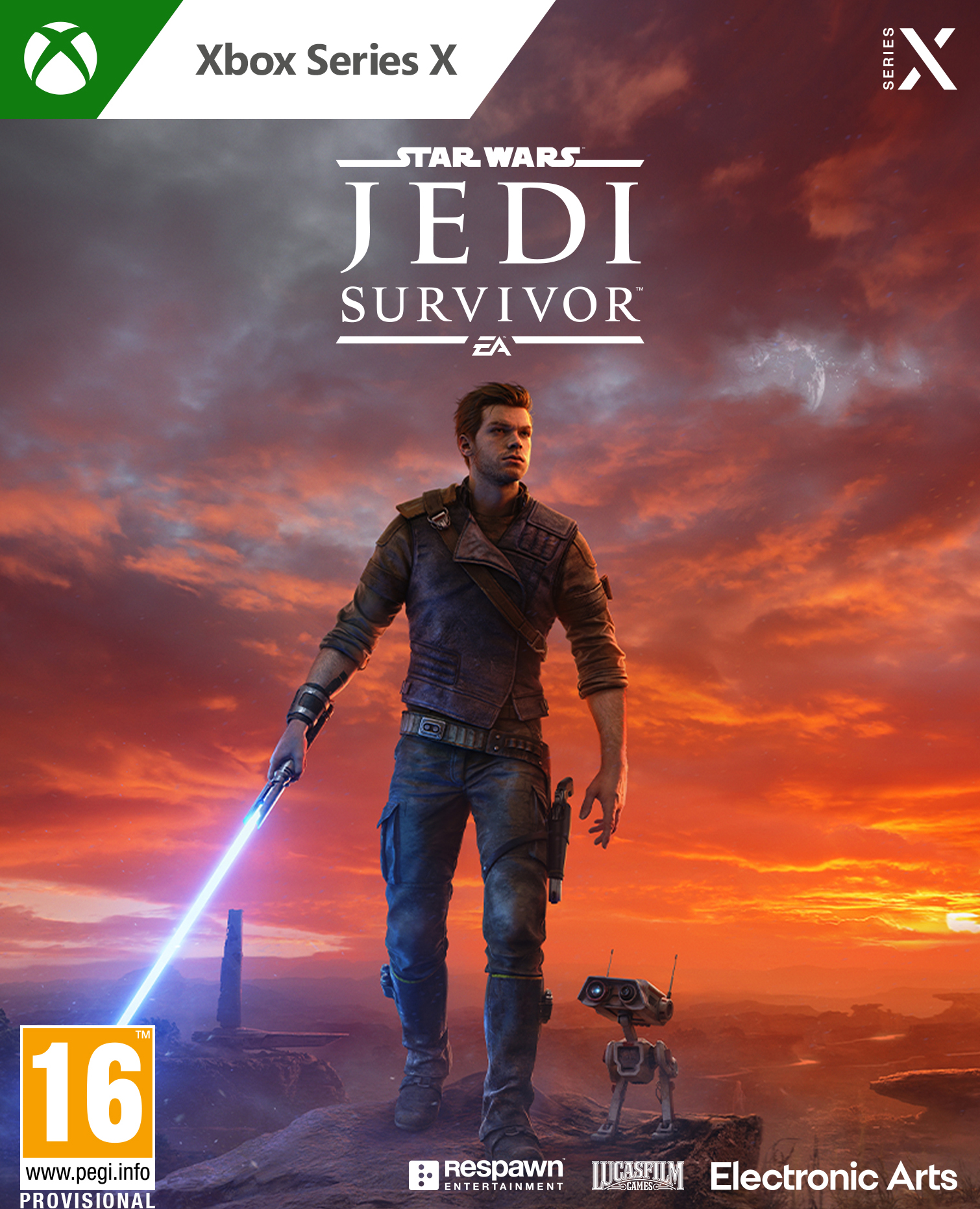 Xbox Series X Star Wars Jedi: Survivor afbeelding