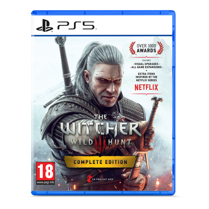 Bandai Namco PS5 The Witcher 3: Wild Hunt - Complete Edition