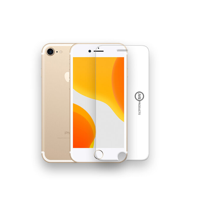 JVS Products Screenprotector geschikt voor iPhone 7 - Tempered Glass - Beschermglas - Glas - Transparant