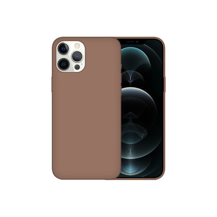 JVS Products iPhone 11 hoesje - Backcover - TPU - Bruin