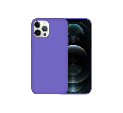 JVS Products iPhone 11 Pro Max hoesje - Backcover - Siliconen - Paars kopen