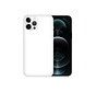 iPhone 12 Case Hoesje Siliconen Back Cover - Apple iPhone 12 - Wit kopen