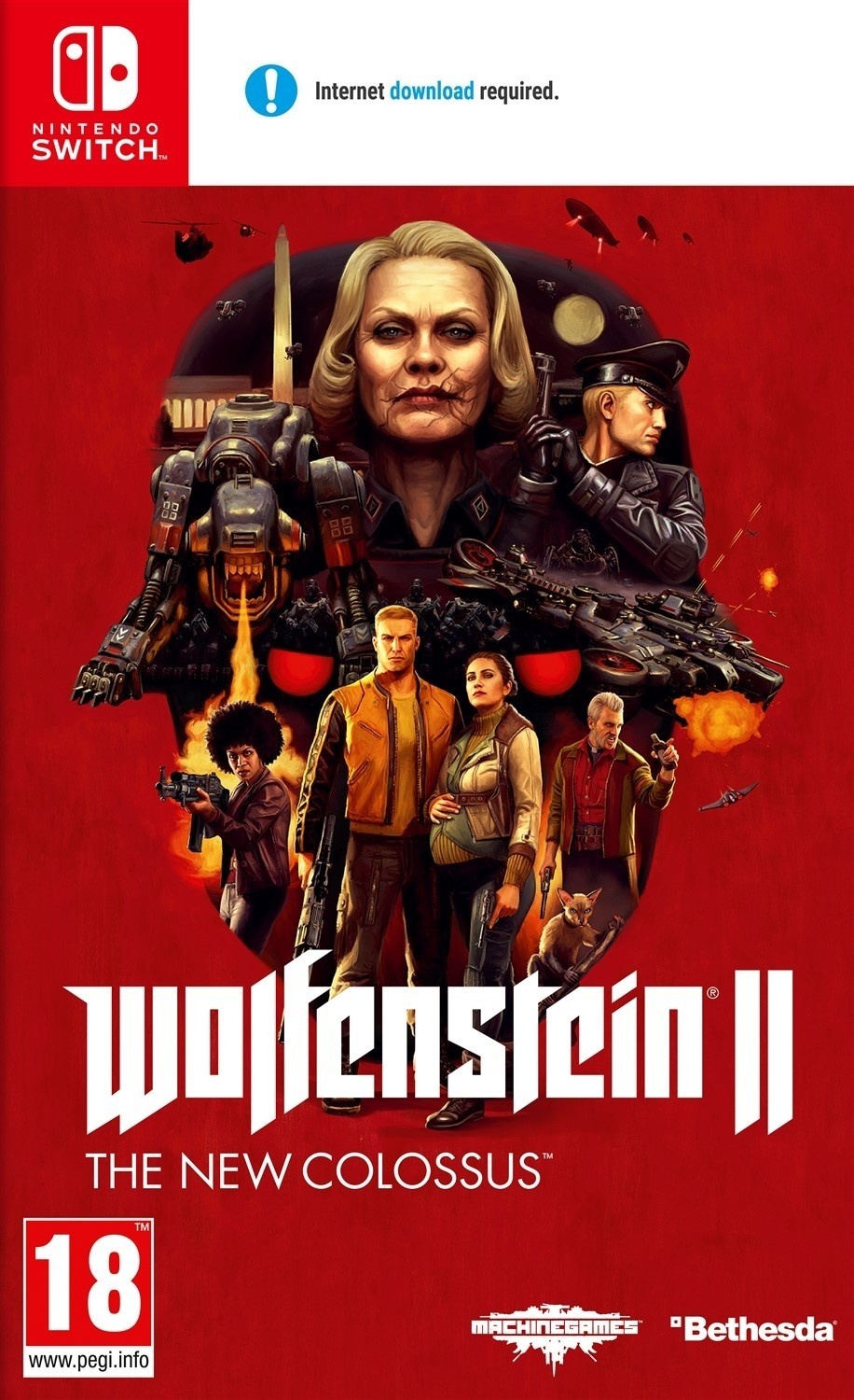 Nintendo Switch Wolfenstein II: The New Colossus afbeelding