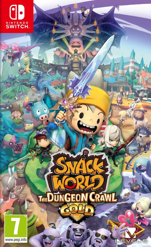 Nintendo Switch Snack World: The Dungeon Crawl - Gold afbeelding