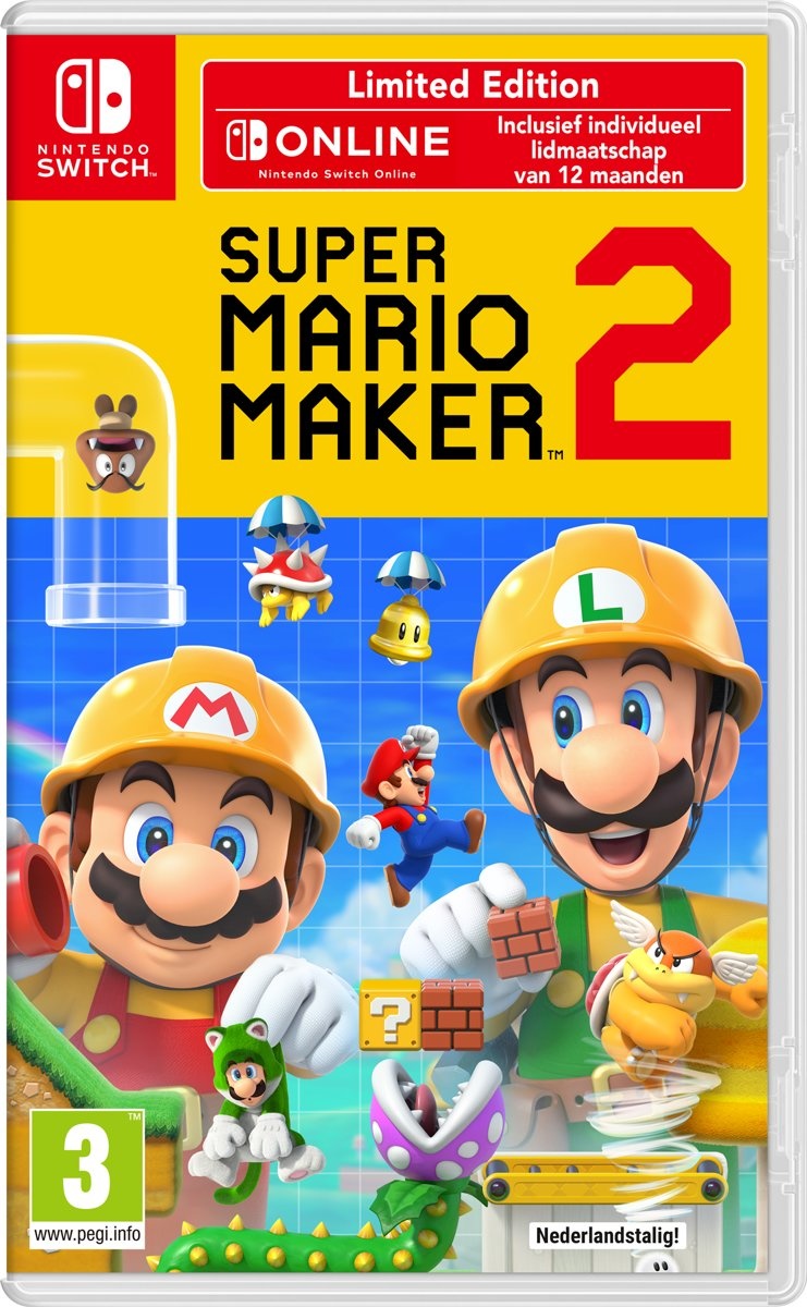 Nintendo Switch Super Mario Maker 2 - Limited Edition afbeelding