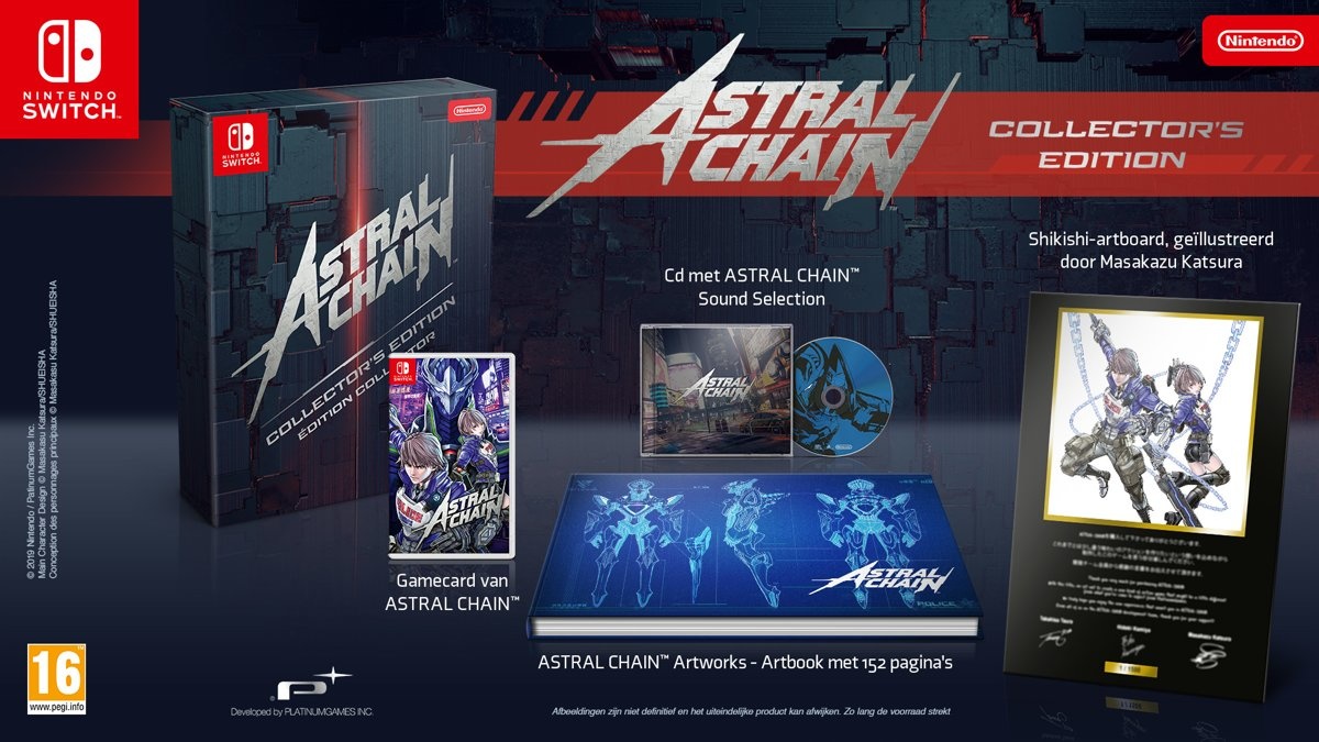 Nintendo Switch Astral Chain - Collector&apos;s Edition afbeelding