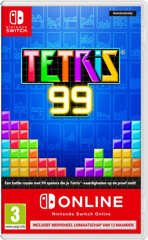 Nintendo Nintendo Switch Tetris 99 + 12 maanden online lidmaatschap