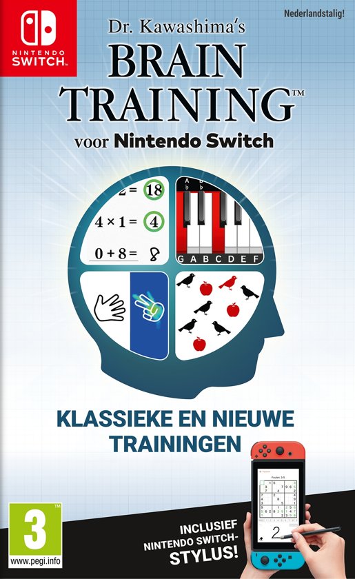 Nintendo Switch Dr. Kawashima&apos;s Brain Training afbeelding