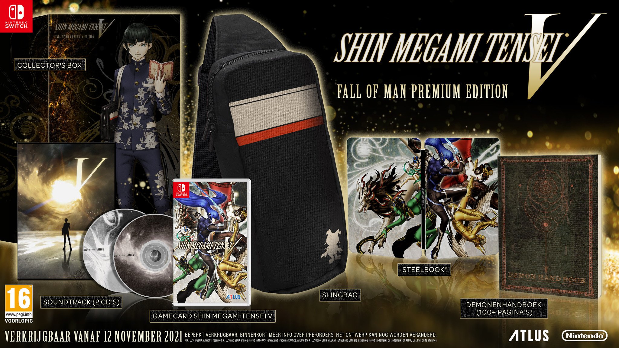 Shin Megami Tensei 5 - Fall of Man Premium Edition - Switch