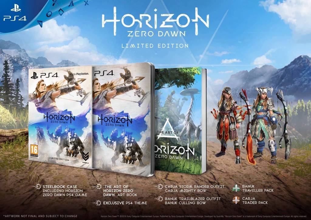 PS4 Horizon Zero Dawn Limited Edition afbeelding