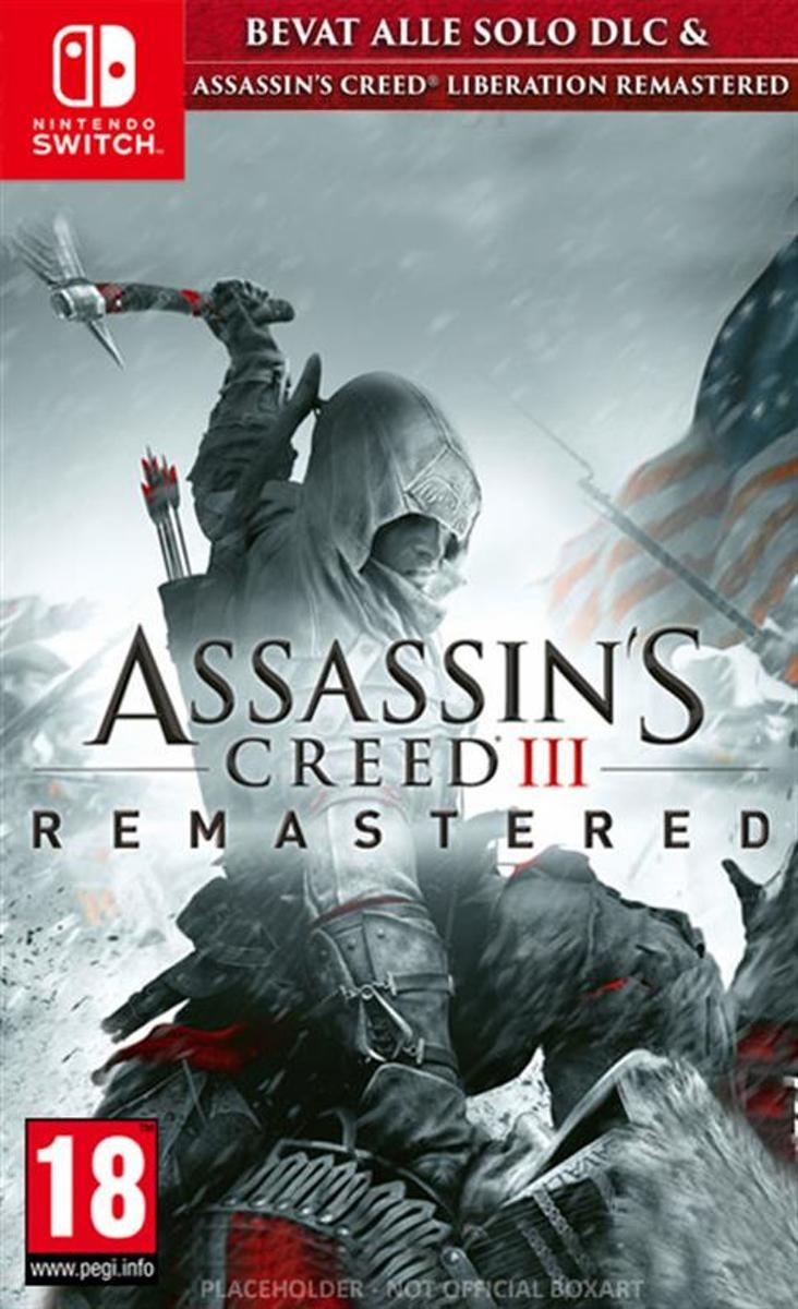 Nintendo Switch Assassin&apos;s Creed III Remastered afbeelding