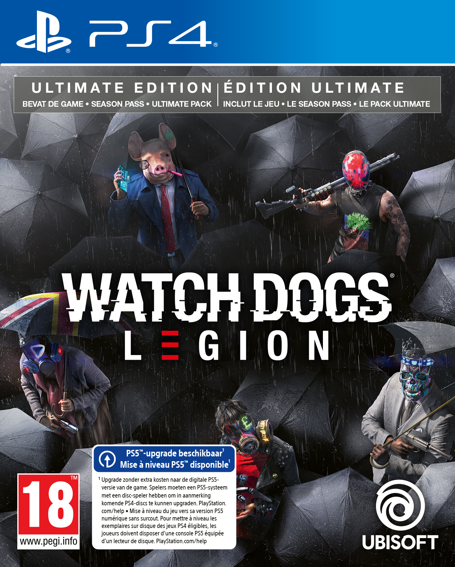 PS4 Watch Dogs: Legion Ultimate Edition afbeelding