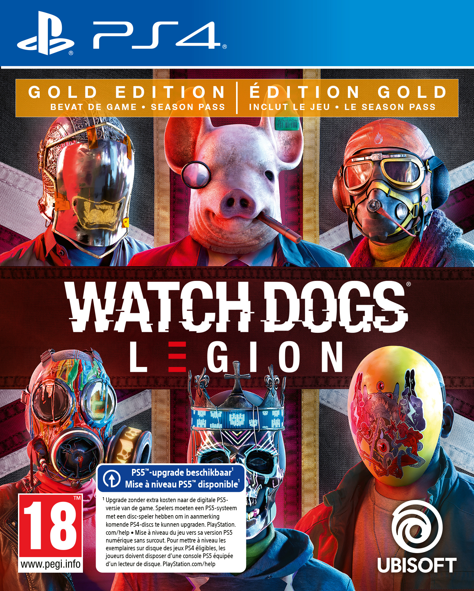 PS4 Watch Dogs: Legion Gold Edition afbeelding