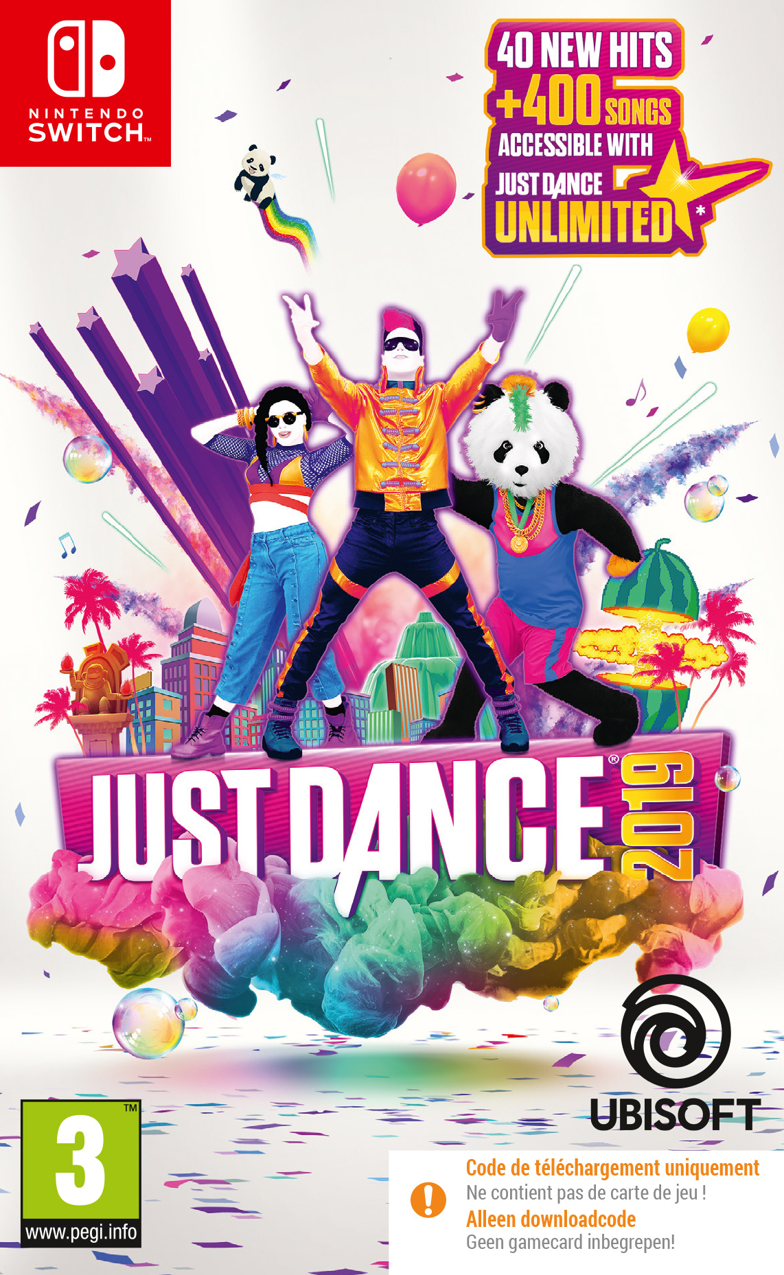 Nintendo Switch Just Dance 2019 (Code in Box) afbeelding