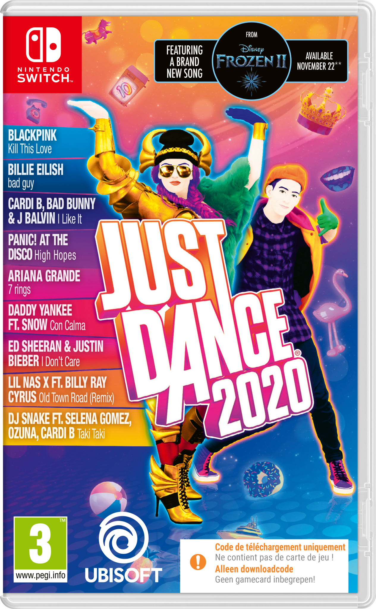 Nintendo Switch Just Dance 2020 (Code in Box) afbeelding