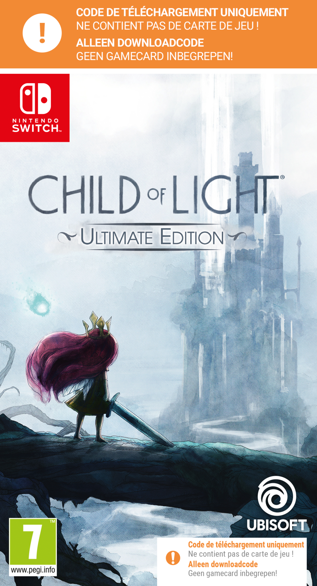 Nintendo Switch Child of Light Ultimate Remaster (Code in Box) afbeelding