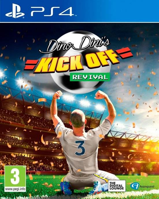 PS4 Dino Dini&apos;s Kick Off Revival afbeelding