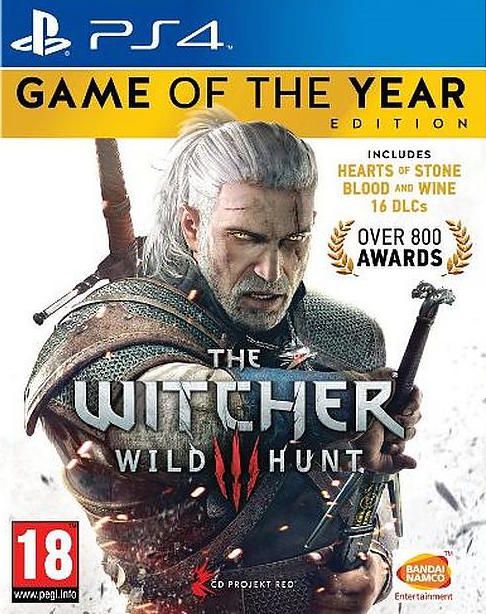 Bandai Namco PS4 The Witcher 3: Wild Hunt - Game of the Year Edition